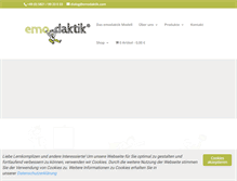 Tablet Screenshot of emodaktik.com